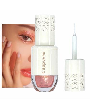 Bowling Liquid Eyeshadow Highlighter Silkworm | Sparkly Bowling Eyeshadow 0.05oz Eyeshadow Makeup Shimmering Eye Shadow Flash Sequin for Girls Women Fovolat 02