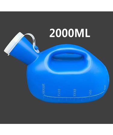 Male Urinal Bottle Camping Toilet Urine Bottle Large Male Urinal -2000ML- Portable Mens Potty Pee Bottle Collector Travel Toilet - Buy Online on GoSupps.com