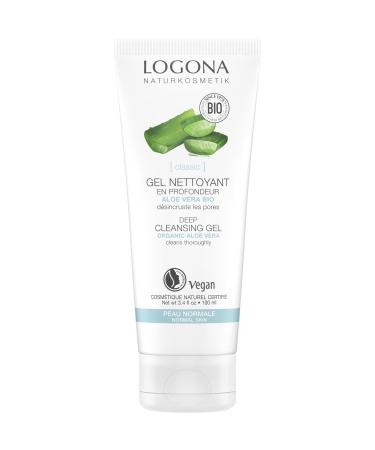 Logona Classic Deep Cleansing Gel with Organic Aloe Vera