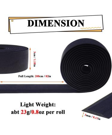 KINGOU EVA Road Bike Handlebar Tape - Black (2PCS/Set) | Bicycle Bar Wraps - Premium Quality - Buy Online on GoSupps.com