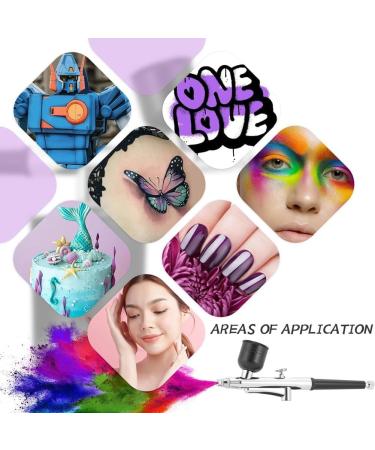 qazaa Airbrush KIT Portable Airbrush Automatically Handles Model Painting Nails Makeup B - Buy Online on GoSupps.com