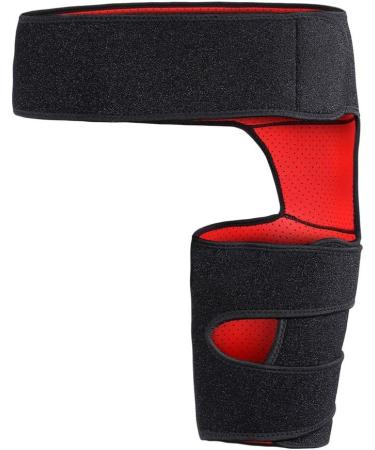 ANGGO Groin Wrap | Adjustable Neoprene Support for Hip, Groin, and Thigh Pain Relief - Buy Online on GoSupps.com