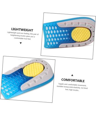 NOLITOY Height Increasing Insoles for Men | Invisible Boost for Sneakers & Trainers | Comfort Boost TPE Insoles for Men's Sports Shoes - Buy Online on GoSupps.com