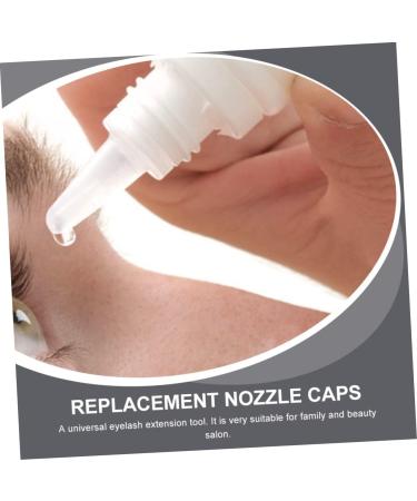 PLAFOPE 60Pcs Universal Glue Bottle Face Masks for Eyelash Glue Extensions Replacement Nozzles No Clogging - Buy Online on GoSupps.com