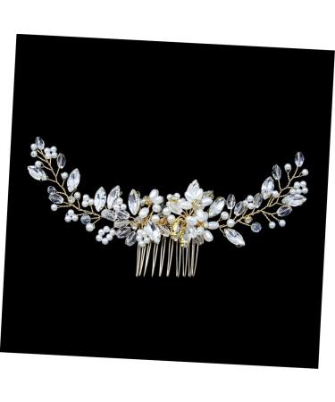Angoily Bridesmaid Hair Clips Bridal Hair Clips Wedding Hair Barrette Flower Girl Hair Comb Wedding Hair Comb Bridal Hair Accessories Bridal Hair Comb Clip Tiara Dress Rhinestone - Buy Online on GoSupps.com