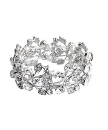 JECOMPRIS Wedding Tennis Bracelet Rhinestone Bracelet Accesorios para Mujer Rhinestone Cuff Bracelet Black Bear Pencil Holder Crystal Bracelet Bracelets Hand Jewelry Wedding Dress