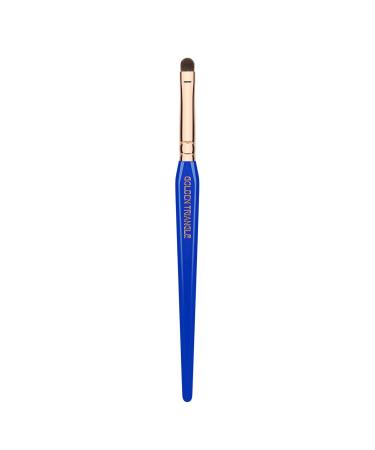 Bdellium Tools Golden Triangle 755 Smudge Brush - Vegan Synthetic Fibers for Depth & Dimension - Professional Makeup Brush (Blue 1pc - Buy Online on GoSupps.com