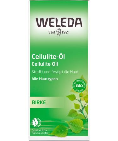 WELEDA BIO BIRKE Anti-Cellulite Oil 200ml | Natural Cosmetics Skin Care Body Oil with Jojoba | Strengthens Skin & Activates Metabolism - Buy Online on GoSupps.com