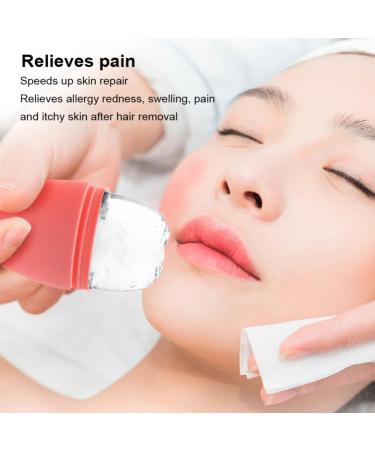 Ice Face Roller - Reusable Ice Mold for Skin Care | Reduce Puffiness & Brighten Skin - Orange - Buy Online on GoSupps.com