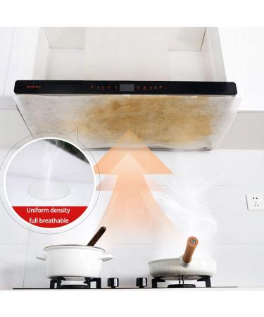 yanwuwa Replaceable Cooker Hood Paper Filter - Oil Resistant - Exhaust Fan Paper Filter - Buy Online on GoSupps.com