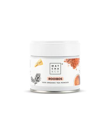 Rooibos Tea Powder 100% Organic 30g. Organic Rooibos. 100% Natural Rooibos Tea. 30 g