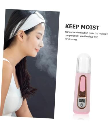 Mikinona Steamer Mister Handy Mist Facial Cool Mister Mist Spray Mister Face Spray Face Mist Steamer Sprayer Steamboat Mini 14X3.9X3.9CM - Buy Online on GoSupps.com