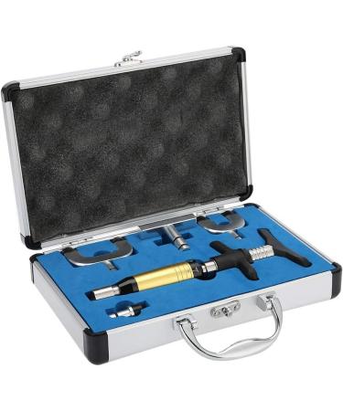 Manual Chiropractic Tool - Portable Spine Massager & Correction Gun with 6 Starch Levels & 4 Massage Heads for Spinal Alignment - Buy Online on GoSupps.com