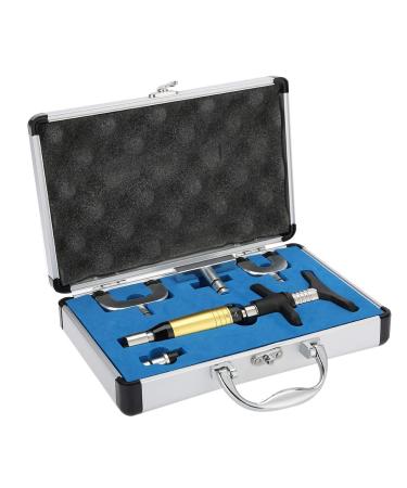 Spinal Correction Gun - Handheld Chiropractic Adjustment Tool with 4 Heads for Effective Spinal Therapy | Shop Internationally - Buy Online on GoSupps.com