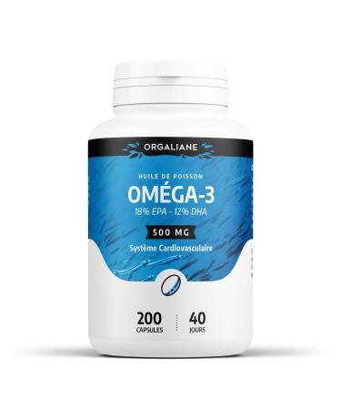 Omega 3-500 mg - 200 capsules