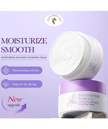 BIOAQUA Polypeptide Perilla Moisturizing Anti-Aging Cream | 60g Nourishing Hydration for Smooth Youthful Skin - Buy Online on GoSupps.com