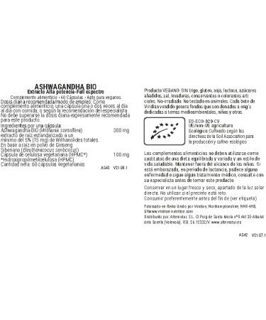 Viridian Organic Ashwagandha 60caps - Buy Online on GoSupps.com