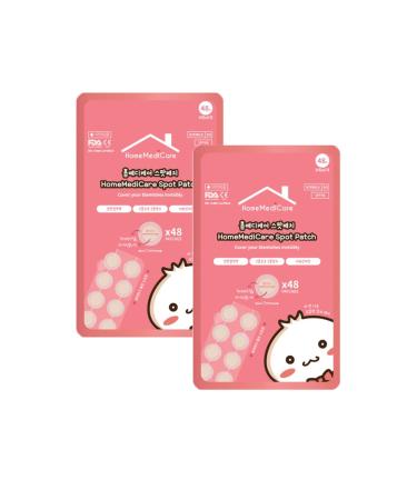 Spot Bean Homemedicare Acne Korean Pimple Spot Healing Patch Absoring Hydrocolloid Acne Pimple Patch SPF46 (96 Patches)