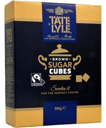 Tate & Lyle Fairtrade Demerara Cube Sugar (500g X 5) - Buy Online on GoSupps.com