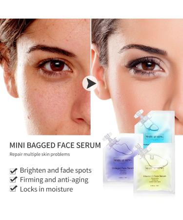 Tres Amigos Collection - Organic Hyaluronic Acid Vitamin C & Collagen Korean Face Serums | 1 oz - Best for Youthful Glow & Hydration - Buy Online on GoSupps.com