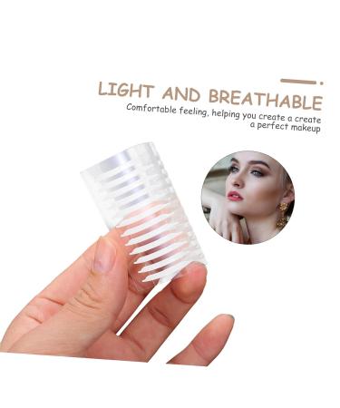 Housoutil 30 Sheets Double Sided Double Eyelid Sticker Droopy Eyelid Sticker Clear Stickers Girls Stickers Eye Makeup Tool Stickers for Girls Cosmetic South Korea White Woman Tape - Buy Online on GoSupps.com
