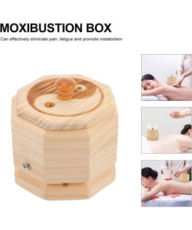 LIXBD Moxibustion Box - Warm Herb Wormwood Meridian Pain Relief for Home Use | Navel & Abdomen Wellness for Women & Men - Buy Online on GoSupps.com