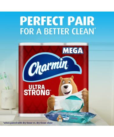 Charmin Flushable Wipes - 480 Total Wipes, 12 Packs of 40, Packaging May Vary - Buy Online on GoSupps.com