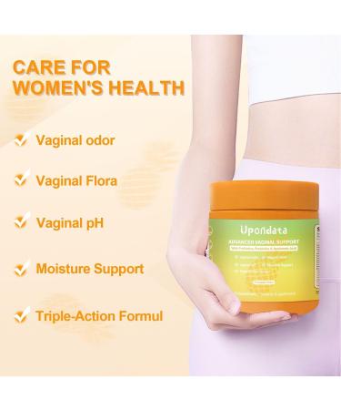 Flora+ Gummies Advanced Vaginal Probiotic Gummies for Women's Ph Balance Vaginal Support Promote Healthy Vaginal Odor & Flora Pineapple Flavored 60 Gummies - Buy Online on GoSupps.com