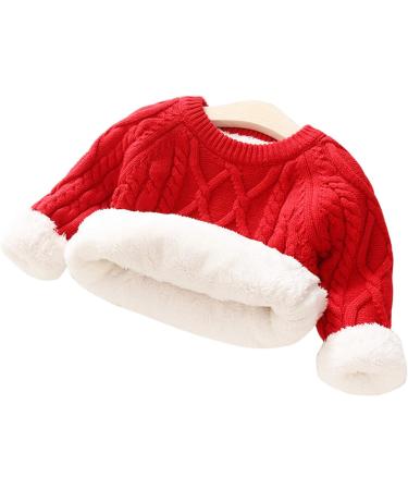 De feuilles Toddler Unisex Cable Knit Sweater | Warm Lined Chunky Jumper | Yellow | 7-8 Years - Buy Online on GoSupps.com