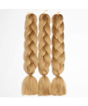 Shop Showjarlly Kanecalon Hair Extensions - Ombre Jumbo Braid 24 Redblond 3 Pack - International Shipping Available! - Buy Online on GoSupps.com