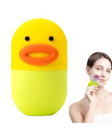 Ice Face Mold Cartoon Face Ice Cubes | Silicone Roller for Face Eyes and Neck Naturally Conditioning and Skin Care De-Puff Eye Bags