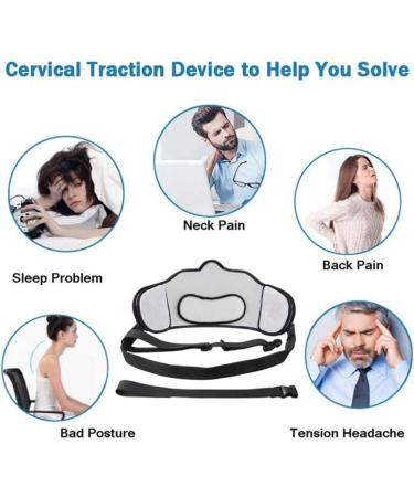 Wellness Neck Traction Hammock for Neck & Shoulder Pain Relief Gentle Cervical Traction Neck Stretcher for Muscle Relaxation & Physical Therapy - Buy Online on GoSupps.com
