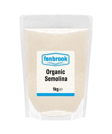 Organic Semolina 1kg | Certified Organic by Fenbrook Organic