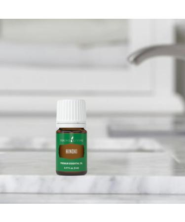 Young Living Hinoki Essential Oil 5 ml | Calming Aroma for Diffusing & Meditation | Refreshing Ambiance for Work & Study | Perfect Post-Workout Massage Oil - Buy Online on GoSupps.com