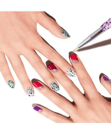 3-Piece Nail Brush Set - 7/9/11 mm Nail Liner Tools for Art & Design | Perfect for Nail Art Enthusiasts - International Shipping Available - Buy Online on GoSupps.com