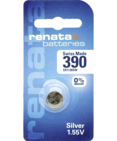 Buy Renata Silver Oxide Button Cell Battery 390 - Long-lasting Power for Electronics | International Shipping Available - Buy Online on GoSupps.com