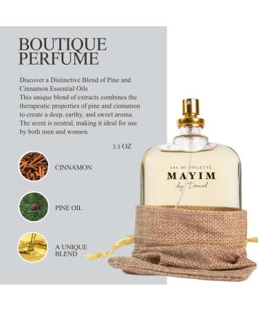 MAYIM Unisex Perfume for Women & Men Proprietary Designer Perfume for Men or Women with Pine Warm Cinnamon & Floral Notes Vegan Long-Lasting Cologne for Men or Women - Buy Online on GoSupps.com