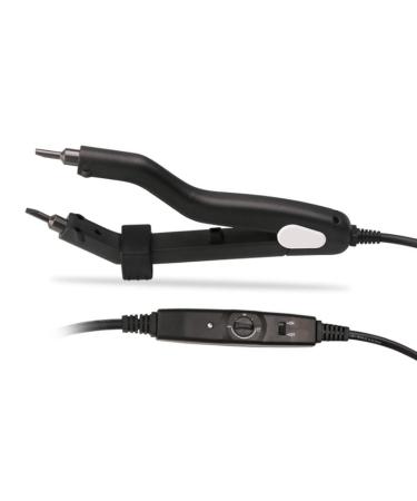 Fiunkes Heat Hair Connector Adjustable Temperature Heating Tip Hair Extension Iron Fusion Hair Extension Iron Keratin Bonding Tools