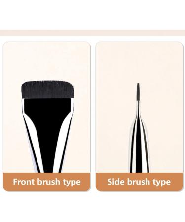 Foundations Makeup Brush for Facial Body One-word Soft Bristle Brush Concealer Brush Flat Top Makeup Brush Ultra Thin For Cream Powder (1 piece) - Buy Online on GoSupps.com