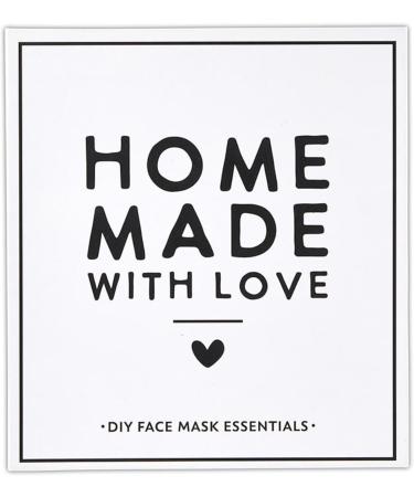 DIY Facial Clay Mask Kit | 2-Piece Cardboard Book Gift Box | Homemade Spa Gift for All Skin Types - Buy Online on GoSupps.com
