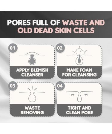 Clear Blemish Foam Cleanser 5.07 fl. oz | Moisturizing Foaming Facial Cleanser for All Skin Types | Korean Skincare Solution - Buy Online on GoSupps.com