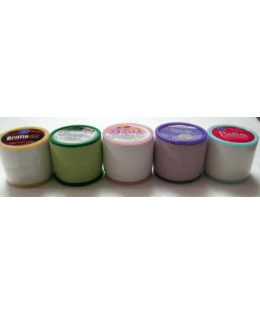 Set of 10 Spool Vanity Eyebrow Thread - Organica Griffin Bella | Premium Quality Eyebrow Threading Supplies from India - Buy Online on GoSupps.com
