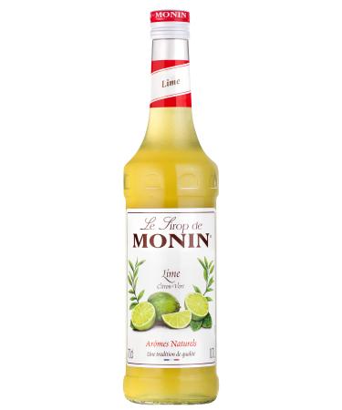 Monin Lime Syrup 70cl Bottle - Lime Syrup Flavouring for Cocktails Lime 700 ml (Pack of 1)
