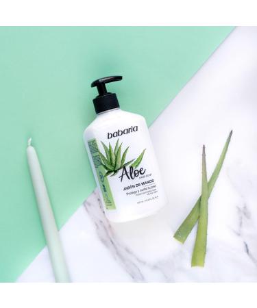 Babaria Liquid Hand Soap Aloe Vera 500ml - Buy Online on GoSupps.com