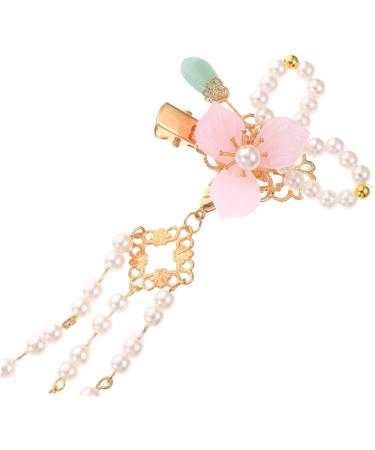MAGICLULU 4 Pairs Comb Chinese Style Barrettes Hair Padding for Updos Kimono Hair Barrettes Temperament Hair Clip Chinese Hair Accessories Pearl Hair Accessories Classical Hairpin Metal - Buy Online on GoSupps.com