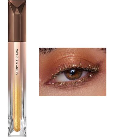 Glitter mascara for eyelashes glitter mascara - volumizing mascara - high-color rendering eyelash cosmetics waterproof lifting mascara curling lash-multiplying effect - Buy Online on GoSupps.com