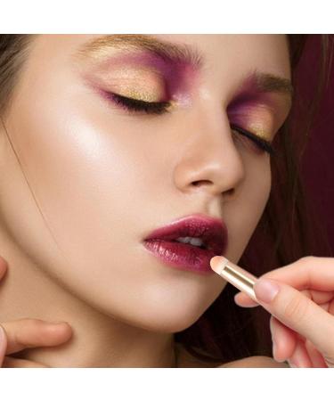 Lip Brush for Lipstick | 3 Lip Brush Stick | Portable Lip Applicator Brushes with Caps | Reusable Lip Balm Applicator for Lip Gloss Lip Balm Lipsticks - Buy Online on GoSupps.com