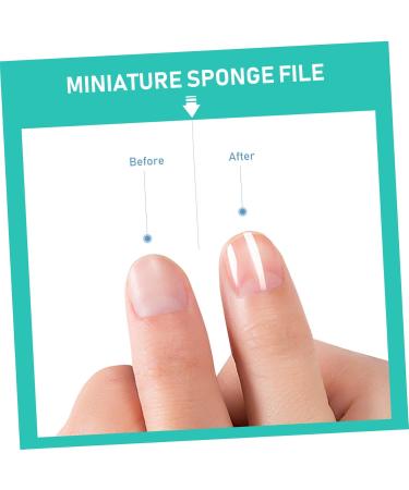 FRCOLOR Sponge Sponge File Nail File Nail Buffer Files Buffer Block Tools Nail Polisher Nail Art Care Sanding Block Files Diamond Nail File Nail Art Tool Nail Buffer Blocks Manicure Art 4X2.5X1.5CM Green - Buy Online on GoSupps.com