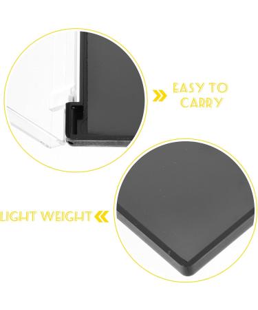 OSALADI Palette de Maquillage Vide Magn tique 1 Pi ce en Plastique Transparent et Noir Organisateur de Fards Paupi res Compact pour Usage Personnel et Professionnel Plateau Cosm tique - Buy Online on GoSupps.com