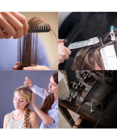 3Pcs Highlighting Combs Set Different Sizes Weaving Hair Combs Professional Rat Tail Combs Teasing Combs for Women Men Hair Styling Hair Salon - Buy Online on GoSupps.com